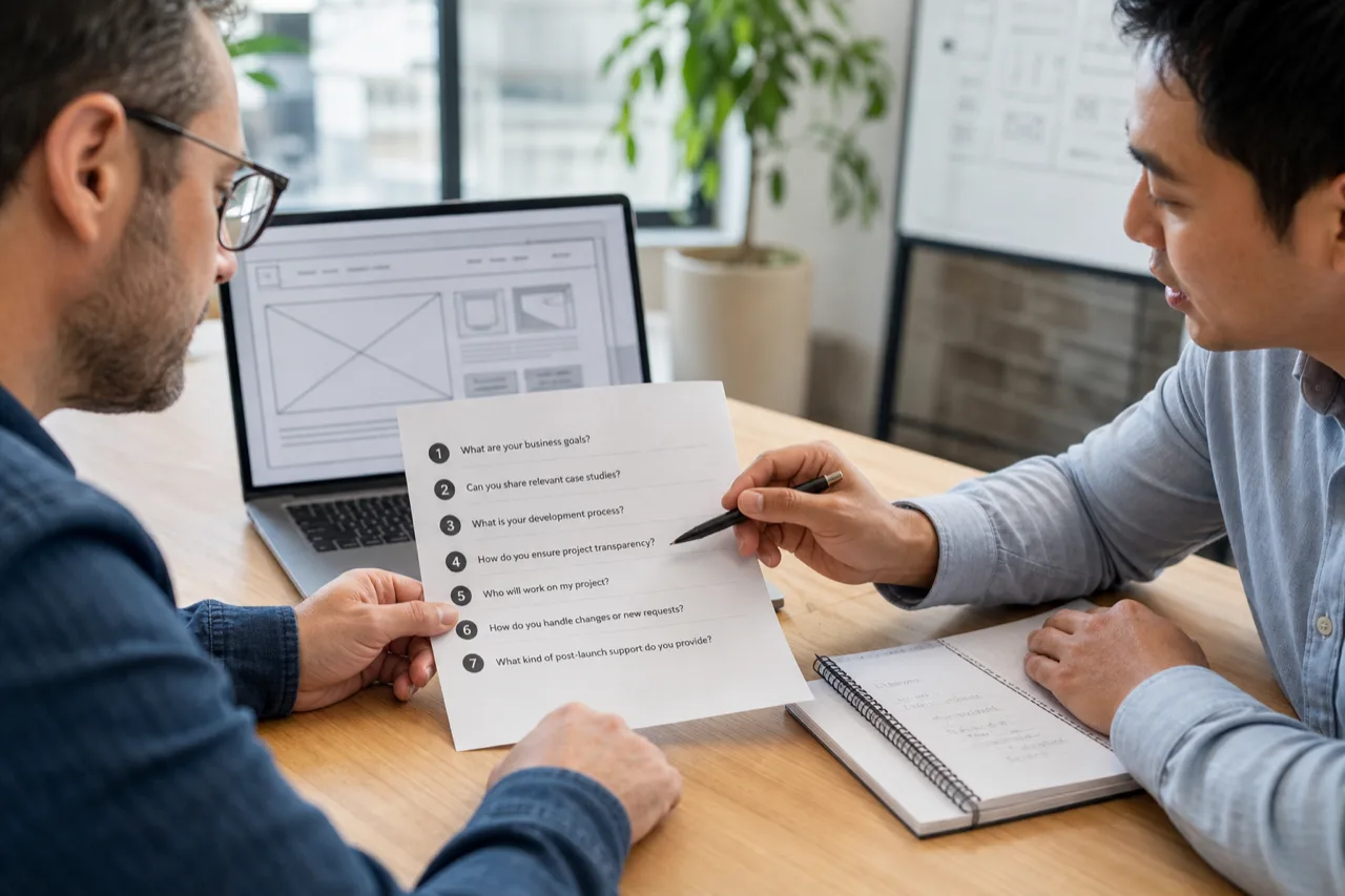 10 Questions to Ask Before Hiring a Website Development Agency (2026 Checklist)