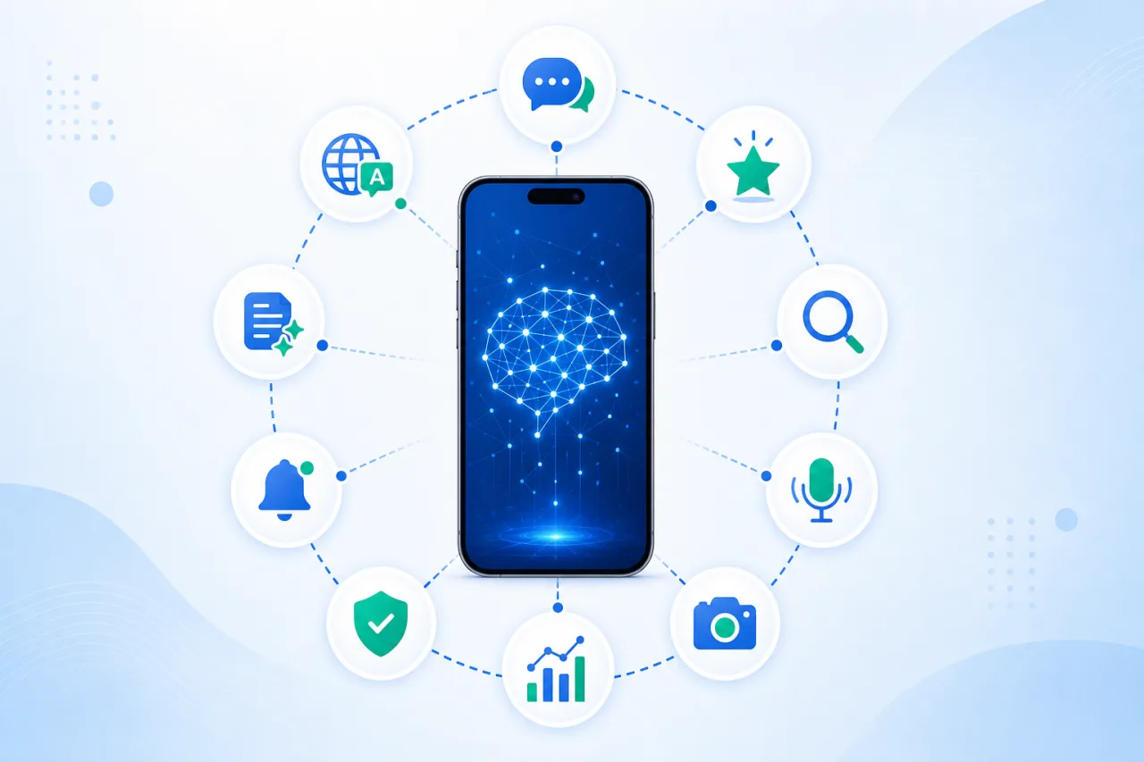 AI Features Every Modern Mobile App Should Include