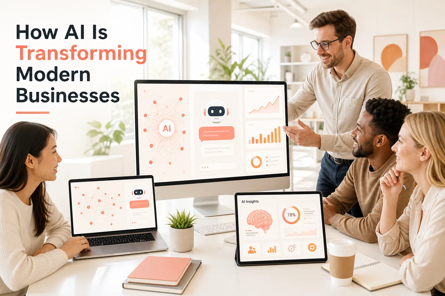 How AI Is Transforming Modern Businesses in 2026