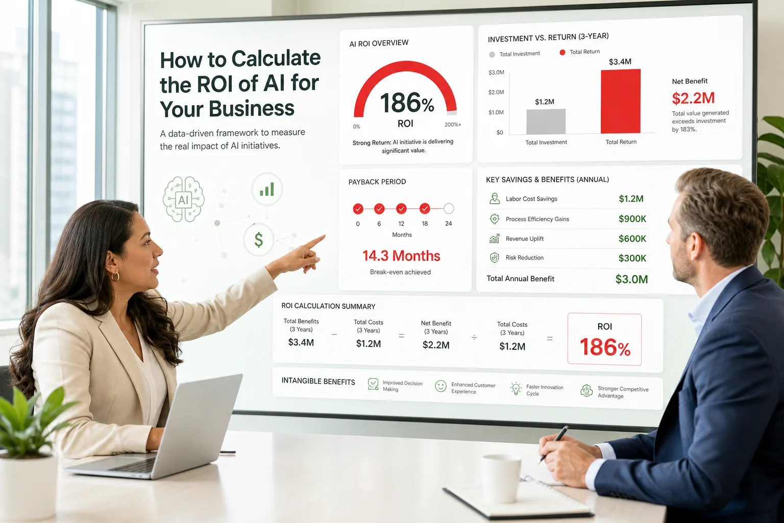 How to Calculate the ROI of AI for Your Business