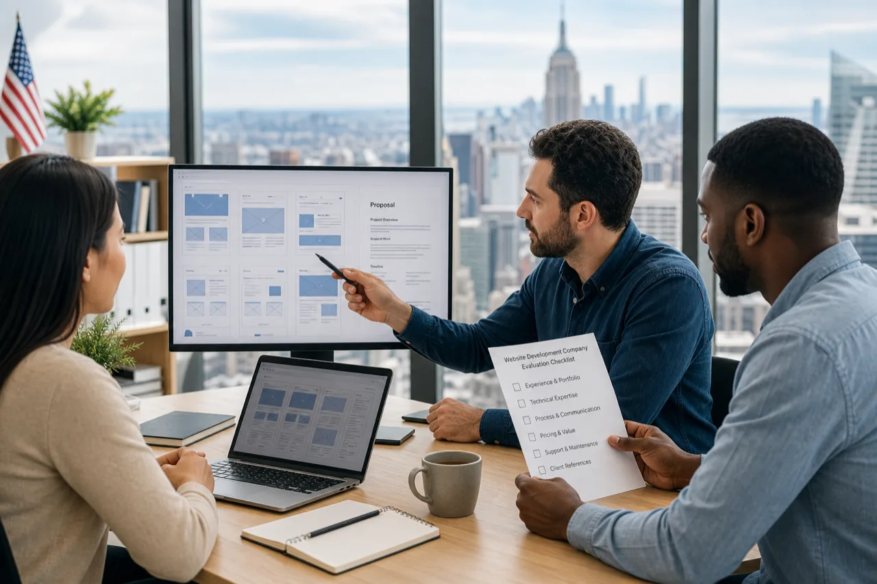 How to Choose a Website Development Company in the USA (2026 Guide)