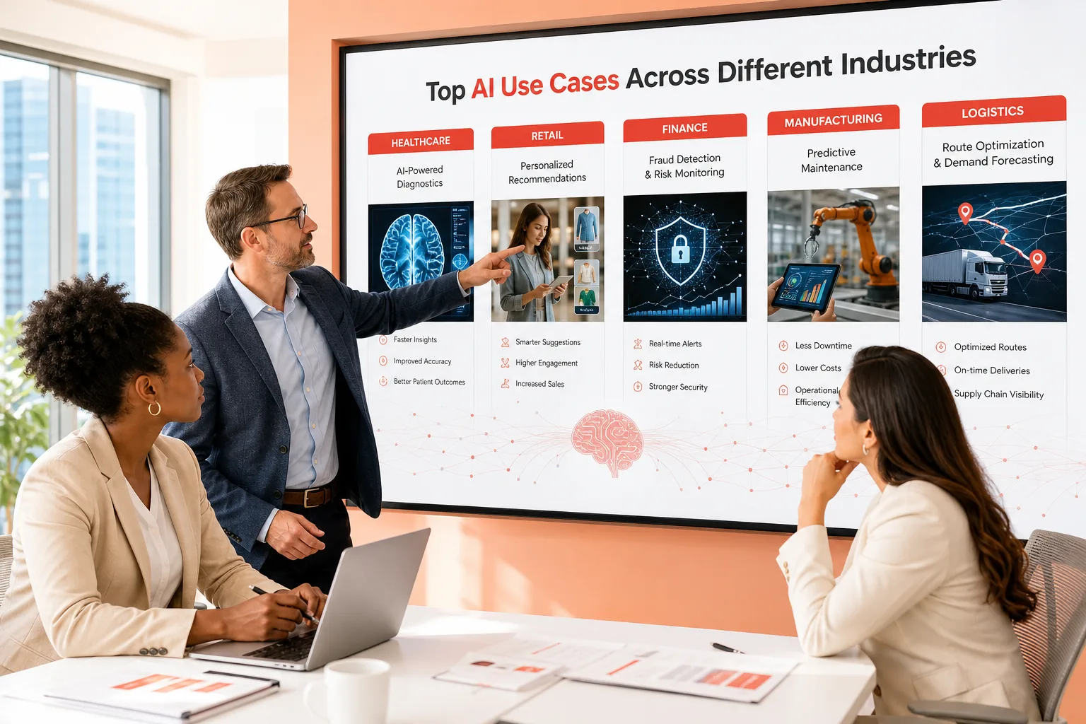 Top AI Use Cases Across Different Industries