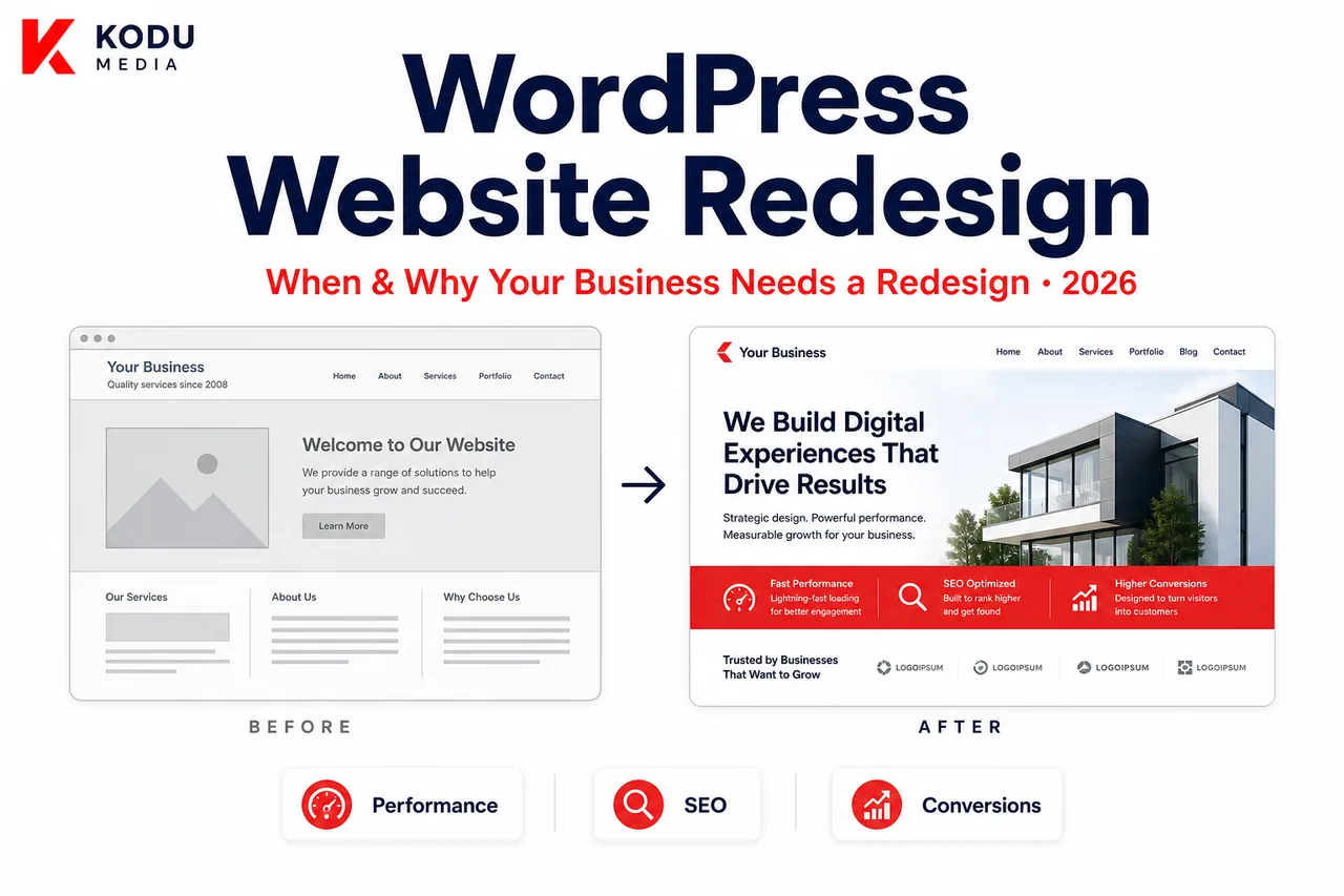 WordPress Website Redesign Guide: When and Why Your Business Needs a Redesign